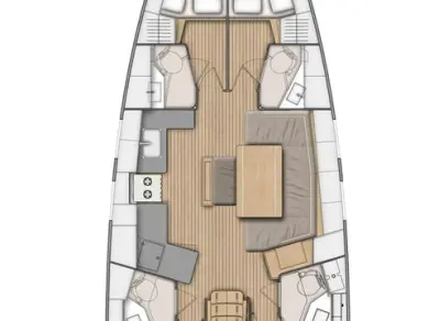 Alquiler de Bénéteau Oceanis 46.1 en Cala d'Or