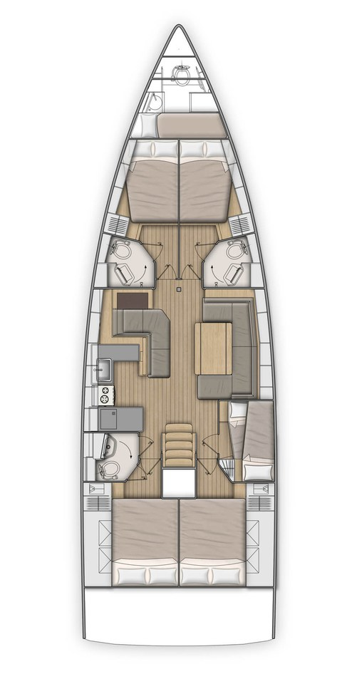 Alquiler Velero en Cala d'Or - Bénéteau Oceanis 51.1
