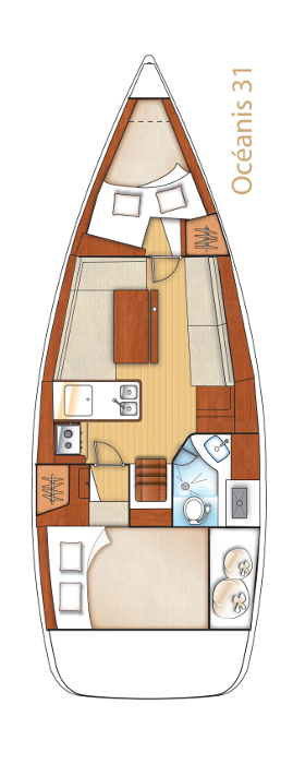 Alquiler de embarcaciones Bénéteau Oceanis 31 enProcida en Samboat