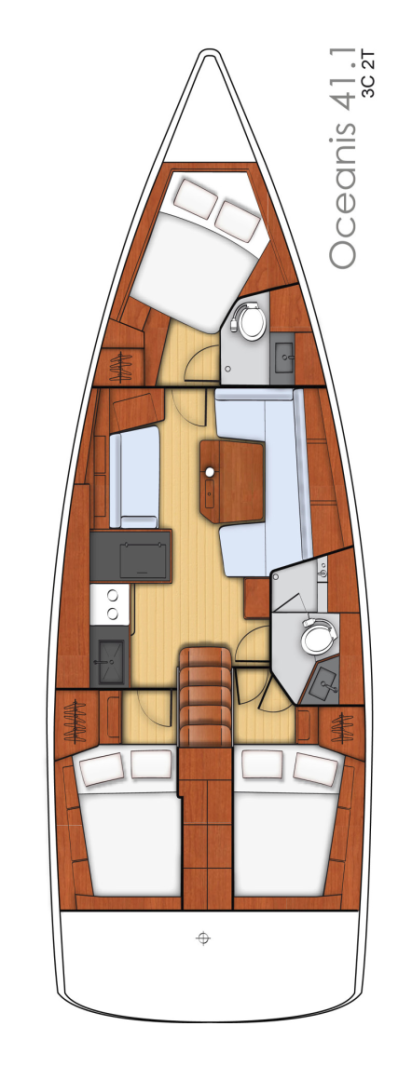 Alquiler Furnari - Bénéteau Oceanis 41.1 en SamBoat