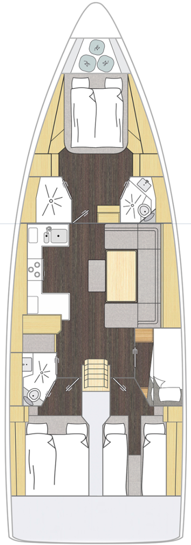 Alquiler Velero en Cala d'Or - Bavaria Bavaria C46