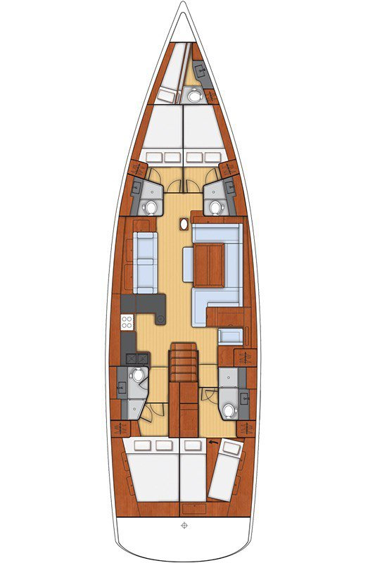 Alquiler de Bénéteau Oceanis 60 en Split