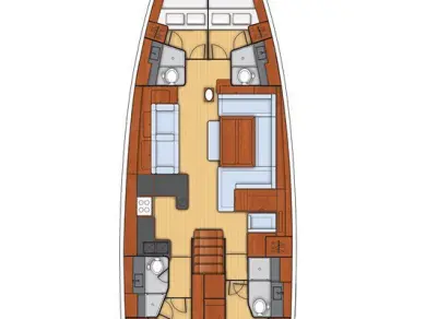 Alquiler de Bénéteau Oceanis 60 en Split