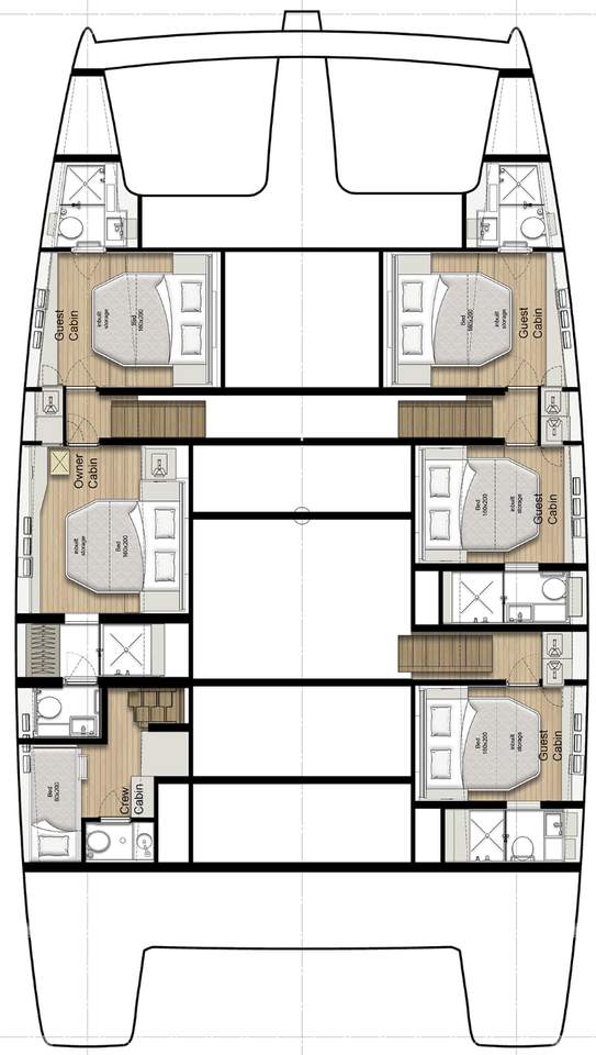 Catamarán para alquilar Ko Kaeo (Koh Kaeo) al mejor precio