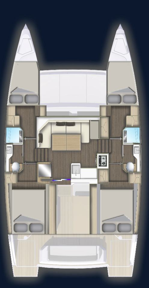 Alquiler de embarcaciones Aventura Aventura 37 enNovi Vinodolski en Samboat