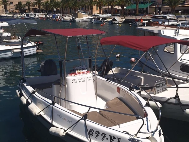 Alquiler de fisherman bluemax 550 en Vela Luka