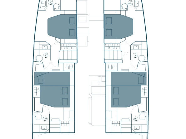 Alquiler Catamarán Bali con o sin  título de navegación