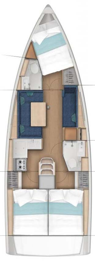 Jeanneau Sun Odyssey 380 de alquiler a Gouviá