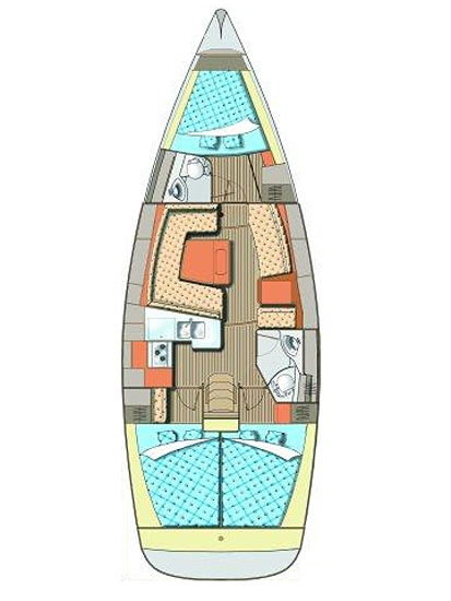 Alquiler de embarcaciones Elan Impression 384 enPréveza en Samboat