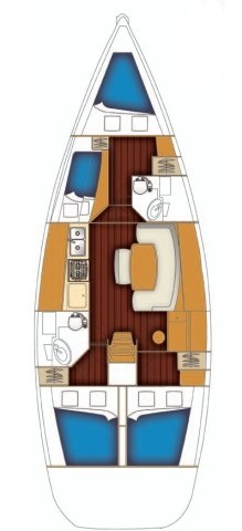 Alquiler de barcos Trogir barato de Cyclades 43.4