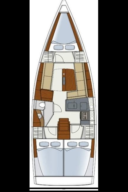Alquiler Velero en Lefkáda - Hanse Hanse 345