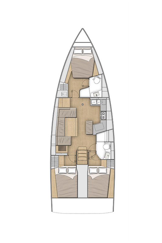 Alquiler de Bénéteau Oceanis 40.1 en Lefkáda