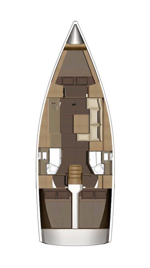 Alquiler de Velero, con o sin patrón Dufour Seget Donji