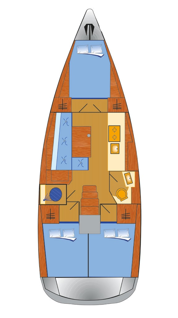 Alquiler de Bénéteau Oceanis 38.1 en Pula