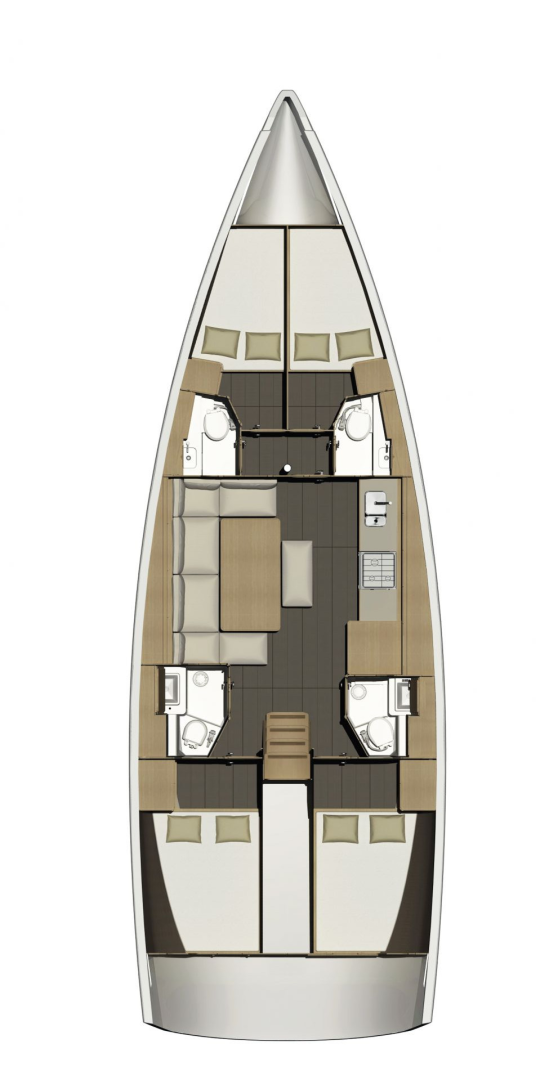 Dufour Dufour 460 Grand Large de alquiler a Biograd na Moru