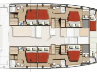 Alquiler de Bali Bali 5.2 - 6 + 2 cab. en Lefkáda