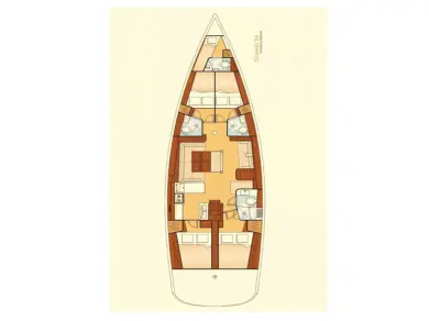 Alquiler Lefkáda - Bénéteau Oceanis 54 en SamBoat