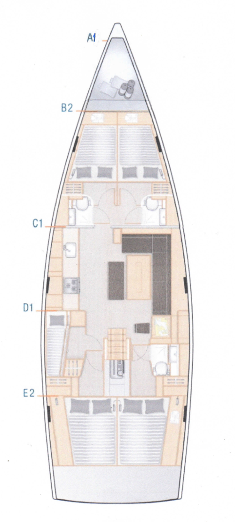 Hanse Hanse 508 de alquiler a Pula