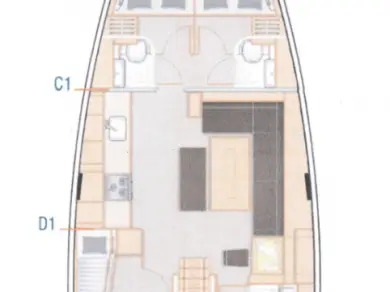 Hanse Hanse 508 de alquiler a Pula