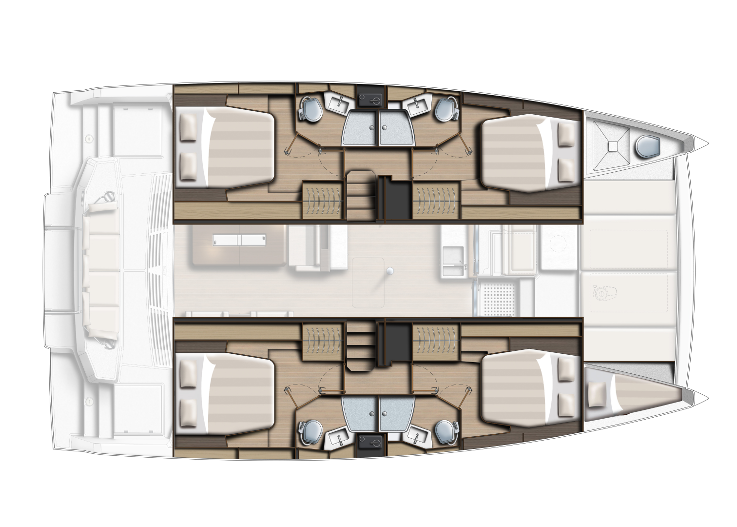 Alquiler Catamarán en Seget Donji - Bali Bali 4.4