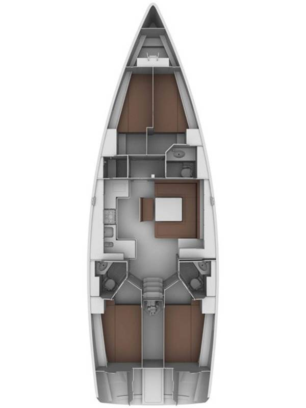 Alquiler de barcos Lefkáda barato de Cruiser 45