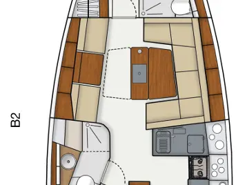 Alquiler Velero en Kaštela - Hanse Hanse 415