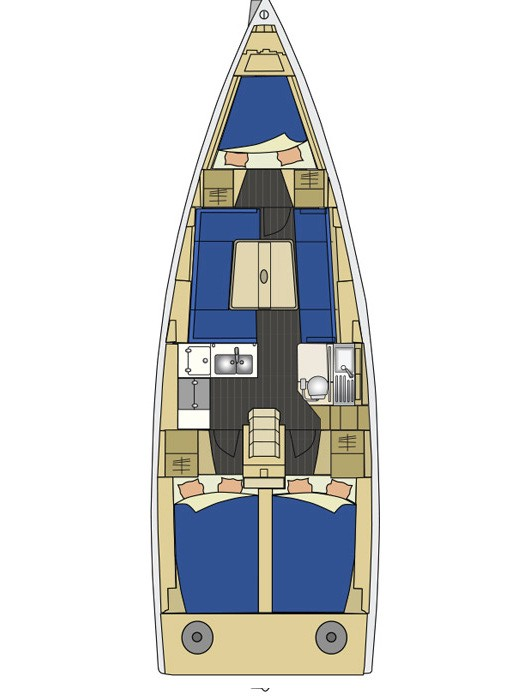 Alquiler Biograd na Moru - Elan Elan 350 Performance en SamBoat