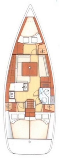 Bénéteau Oceanis 37 de alquiler a Lefkáda