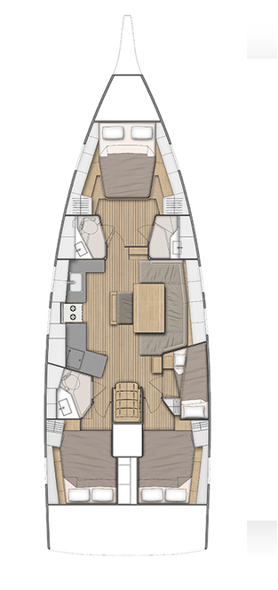 Alquiler Velero en Álimos - Bénéteau Oceanis 46.1
