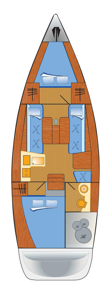 Alquiler de Salona Salona 35 en Heiligenhafen