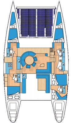 Alquiler de embarcaciones Lagoon Lagoon 570 enFort-de-France en Samboat