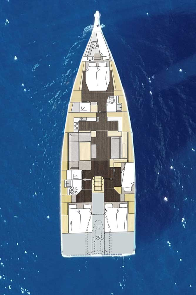 Alquiler Trogir - Bavaria Bavaria C57 en SamBoat