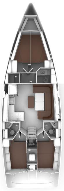 Alquiler de Bavaria Bavaria Voyager 45 en Jezera
