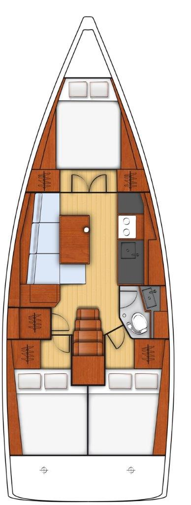 Alquiler Velero en Biograd na Moru - Bénéteau Oceanis 38.1