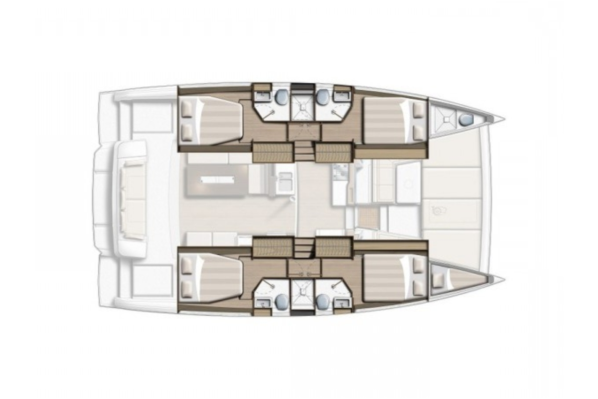 Alquiler de embarcaciones Bali Bali 4.2 enBiograd na Moru en Samboat
