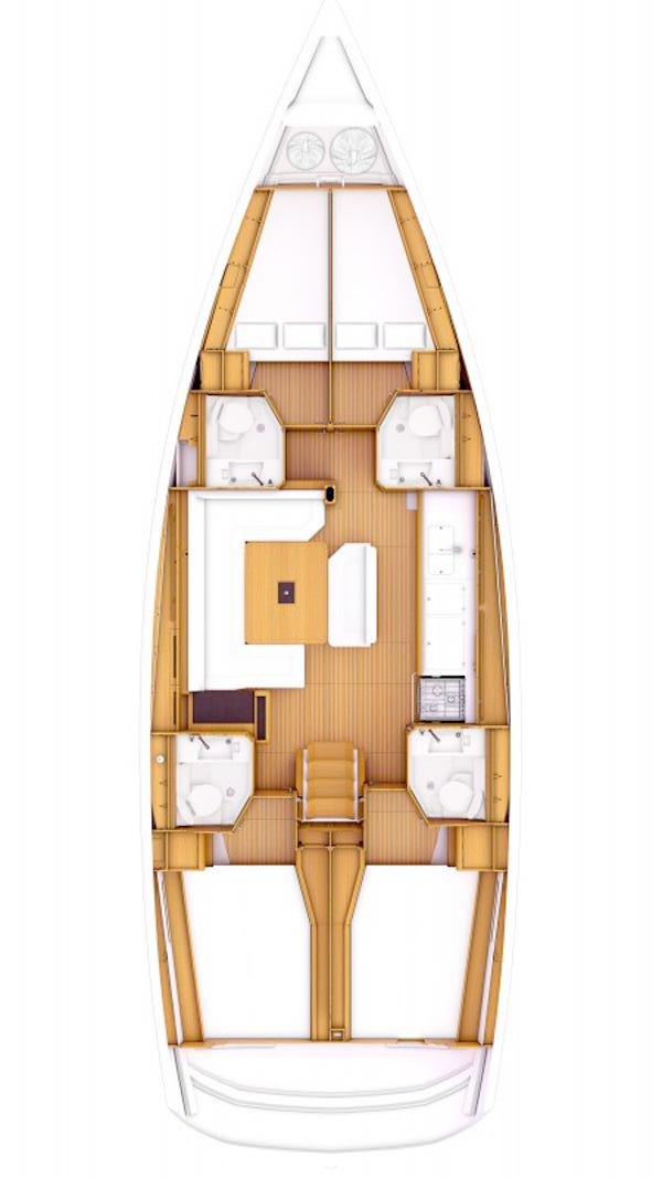 Alquiler de Jeanneau Sun Odyssey 479 en Lávrio