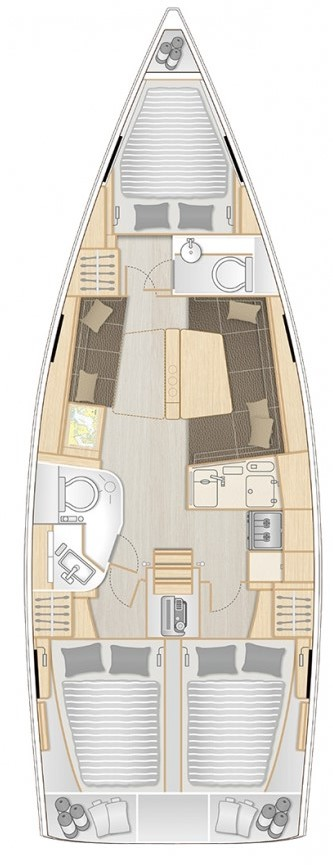 Alquiler de Hanse Hanse 388 en Sukošan