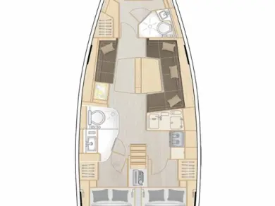 Alquiler de barcos Sukošan barato de Hanse 418