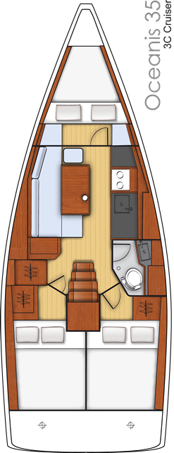 Bénéteau Oceanis 35 de alquiler a Split