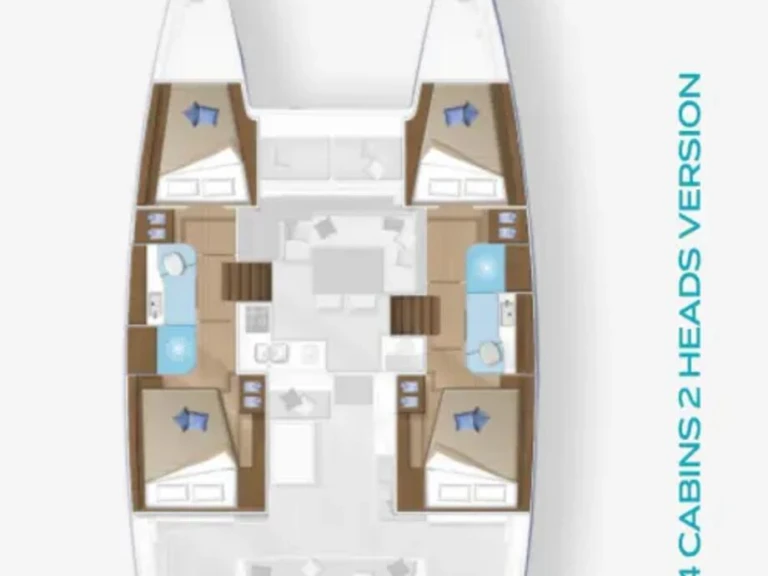 Alquiler de barcos Marina (Ciudad) barato de Lagoon 40