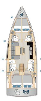 Alquiler de embarcaciones Hanse Hanse 460 enSeget Donji en Samboat