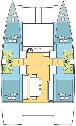 Alquiler Catamarán en Le Marin - Bali Bali 4.0