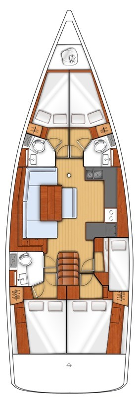 Bénéteau Oceanis 48 de alquiler a Gouviá