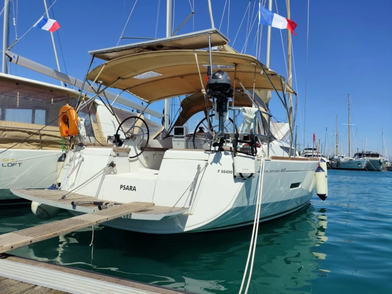 Alquiler de embarcaciones Jeanneau Sun Odyssey 449 enLefkáda en Samboat