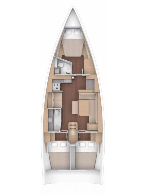 Alquiler de Velero, con o sin patrón Dufour Annapolis
