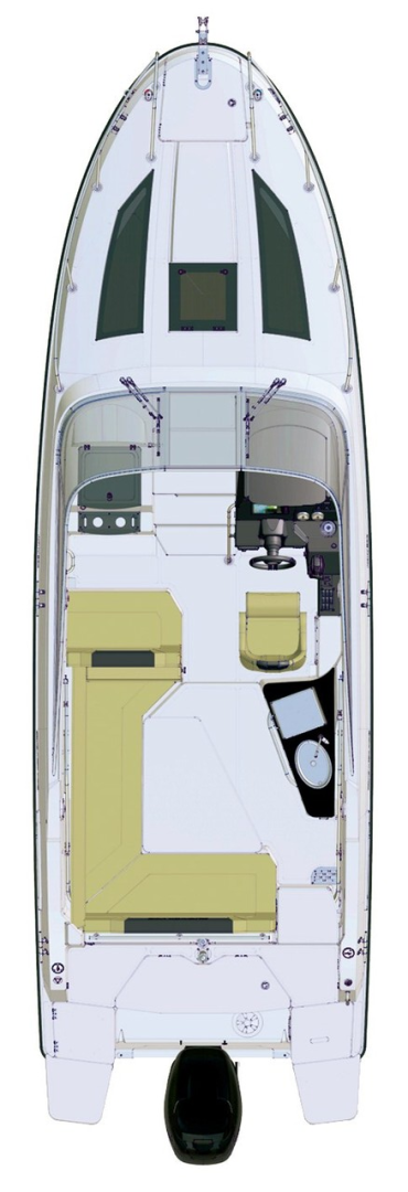 Alquiler de Quicksilver Quicksilver Activ 805 Cruiser en Tribunj
