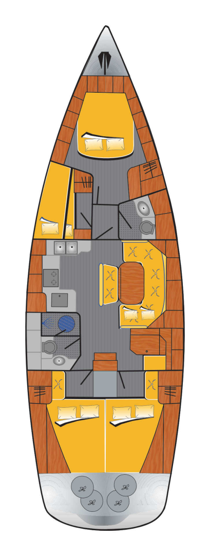 Bavaria Cruiser 46 de alquiler a Heiligenhafen