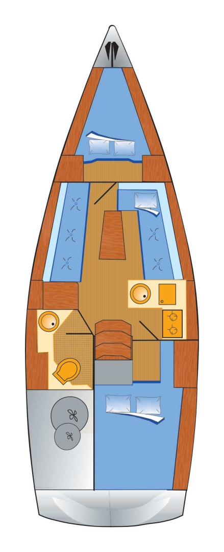 Alquiler de barcos Heiligenhafen barato de Cruiser 33