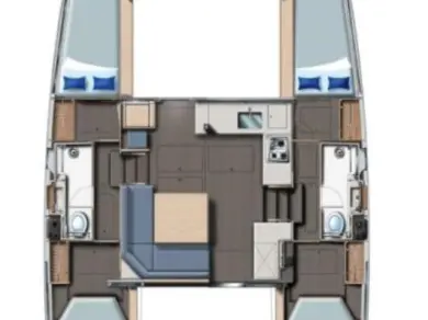 Alquiler de embarcaciones Leopard Catamarans / Robertson & Caine Leopard 40 enFurnari en Samboat