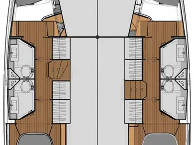 Alquiler de embarcaciones Fountaine Pajot Lucia 40 enLefkáda en Samboat